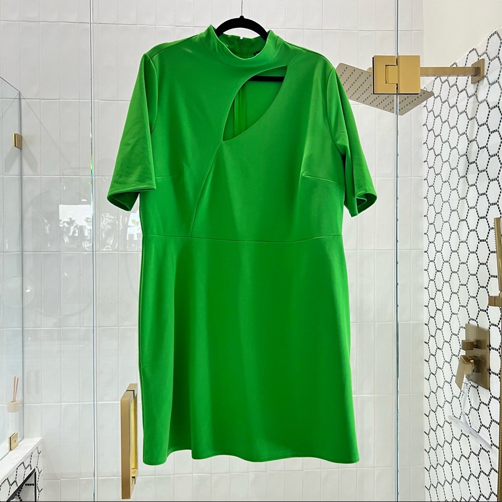 ASOS Green Cutout Dress